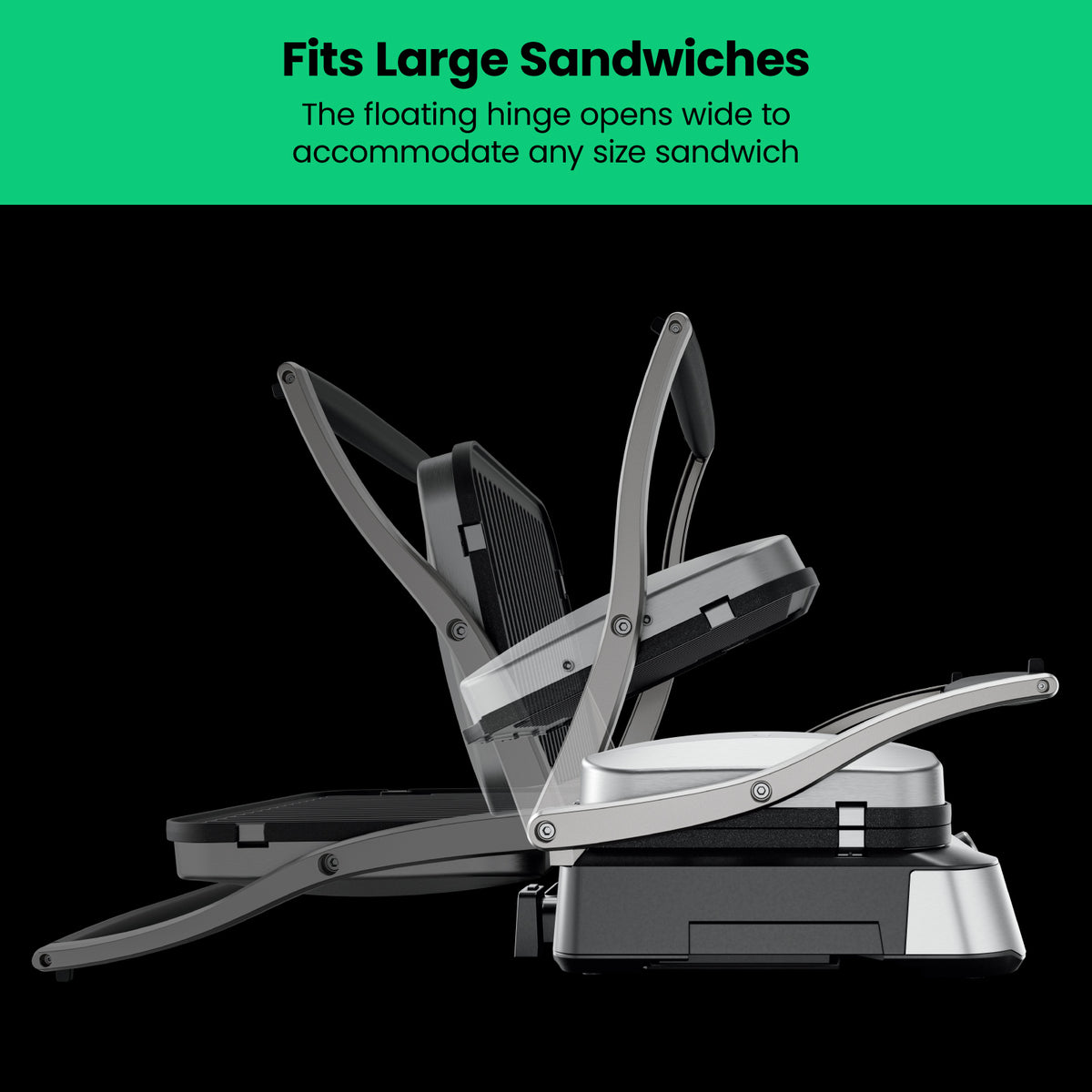 5-in-1 Digital Panini Press Grill