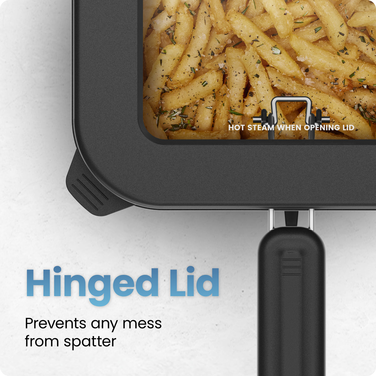 2.5 Quart Stainless Steel Deep Fryer