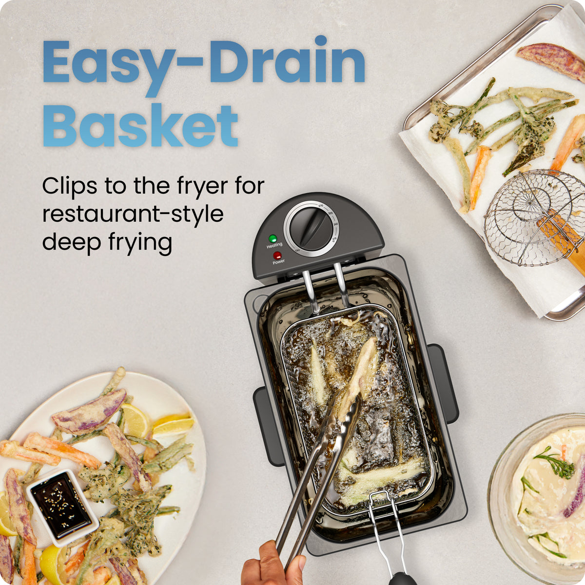 Fry Guy™ Pro 3 Quart Deep Fryer