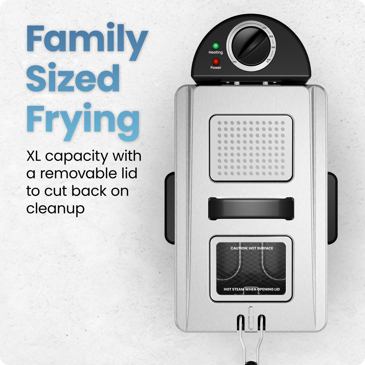Fry Guy™ Pro 3 Quart Deep Fryer
