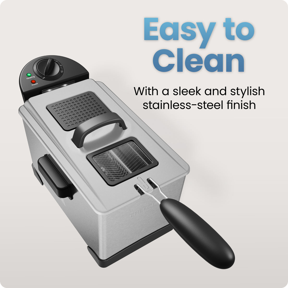Fry Guy™ Pro 3 Quart Deep Fryer