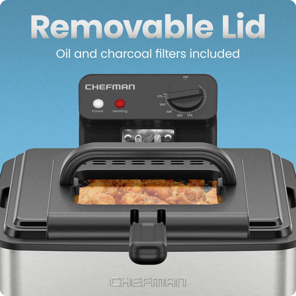 Jumbo Fry 4.5-Quart Deep Fryer