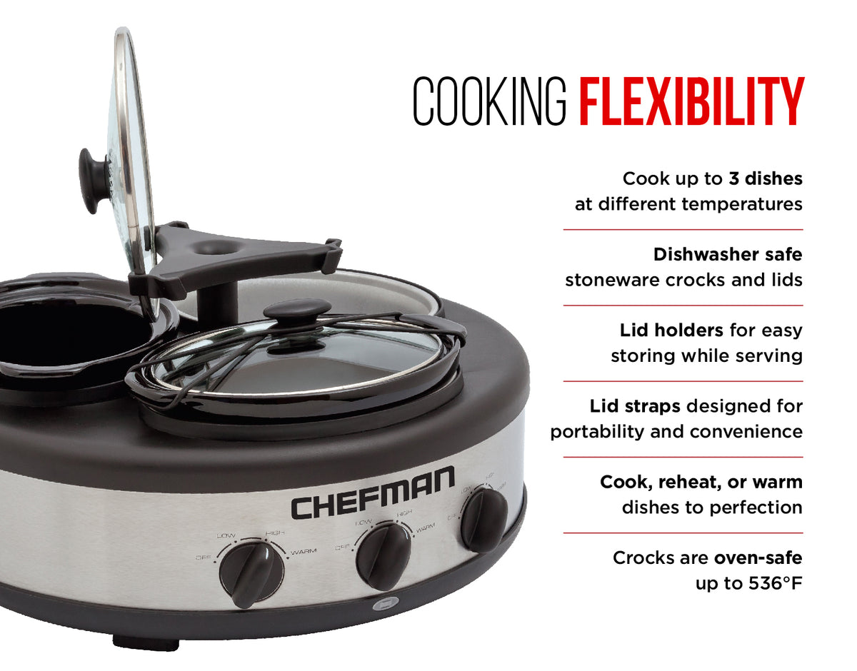 Triple Slow Cooker