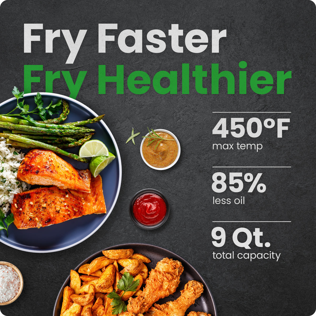 TurboFry® 9-Quart Digital Air Fryer