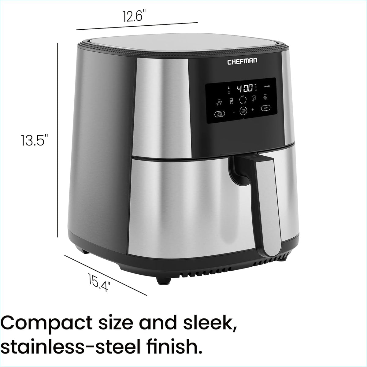 TurboFry® Touch Stainless-Steel Air Fryer
