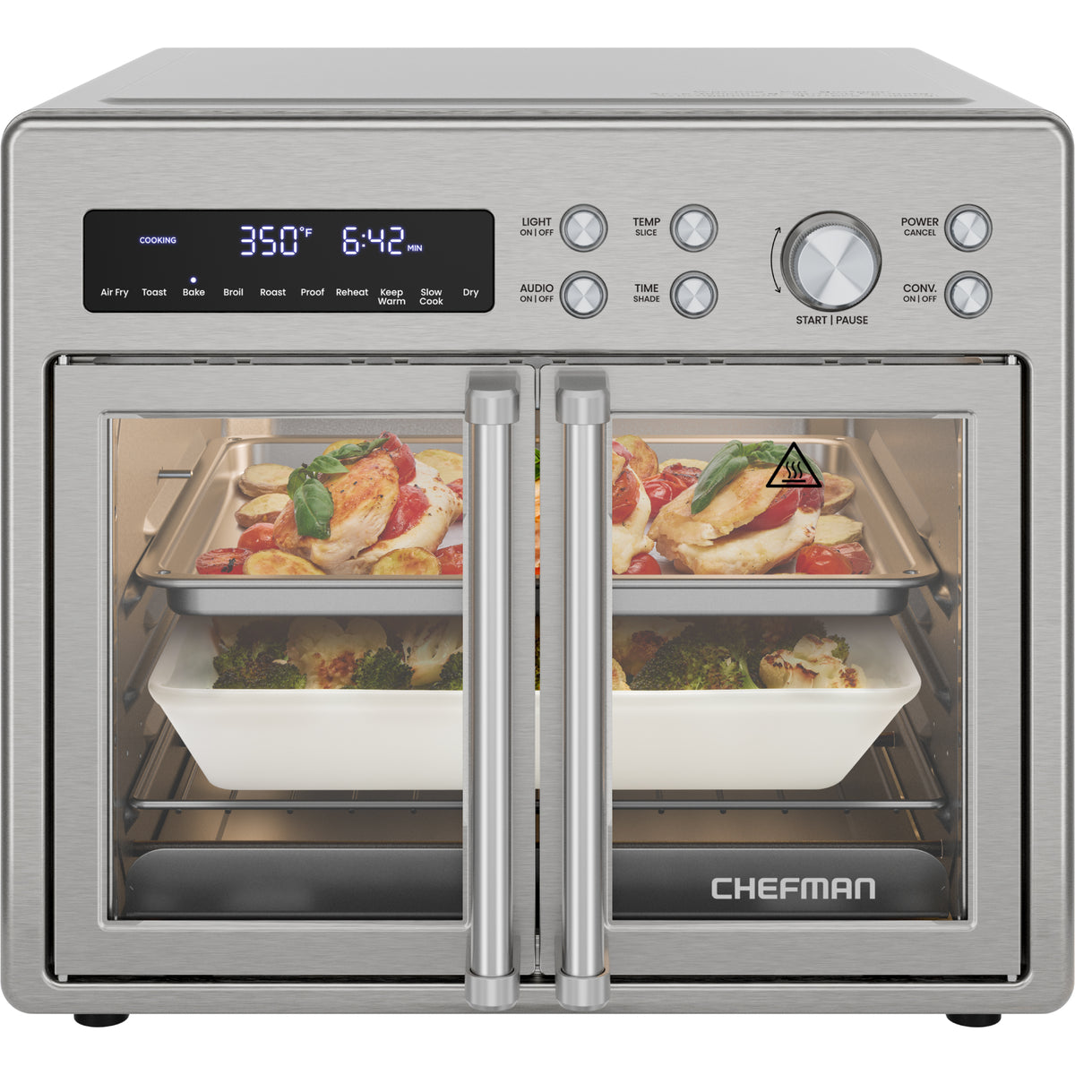 Digital French Door Air Fryer + Oven