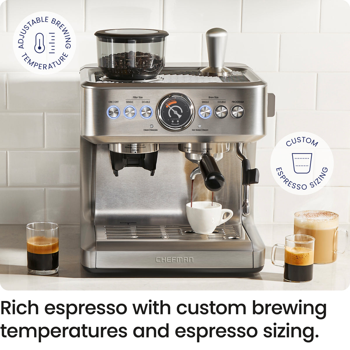 Crema Supreme™ Espresso Machine