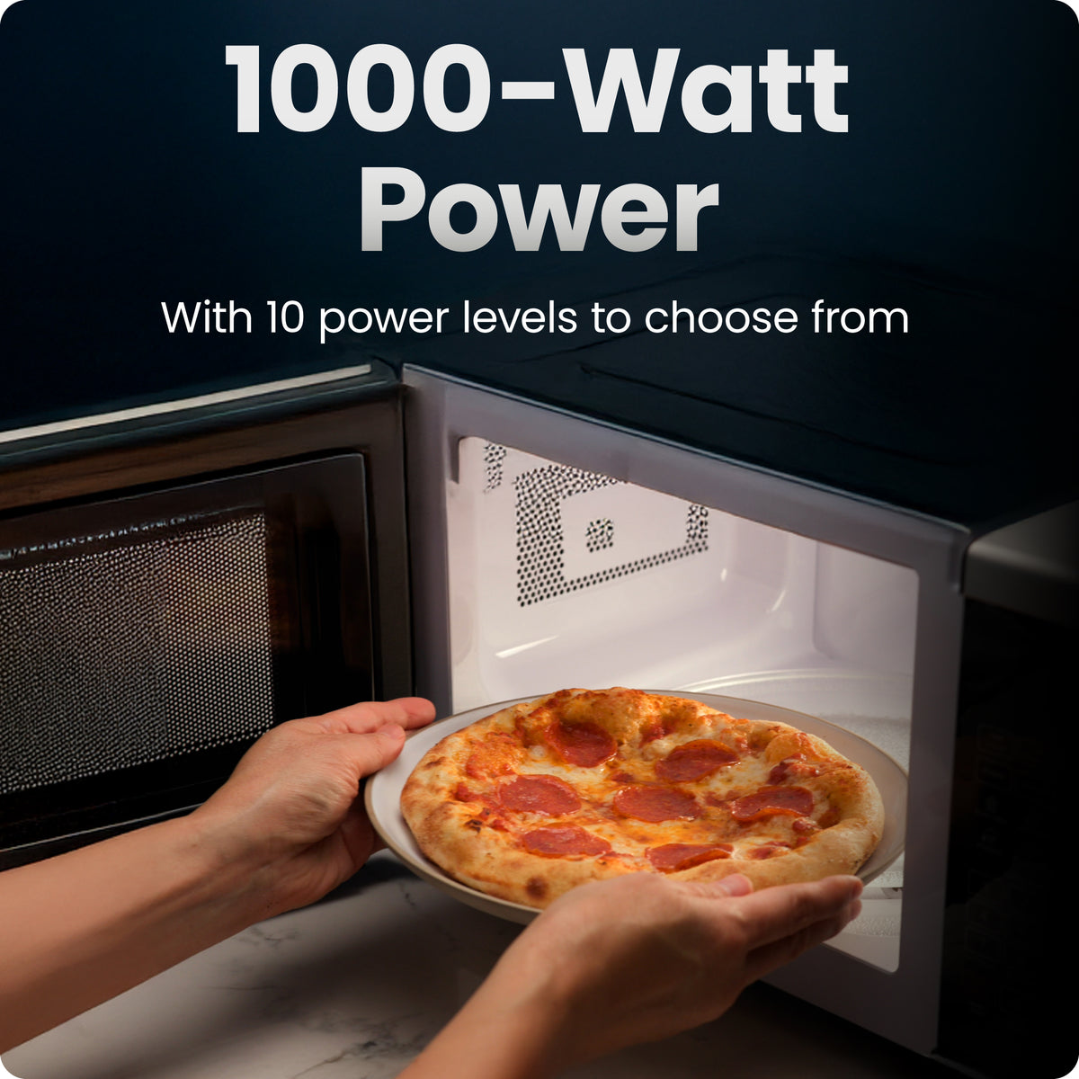 1.1 Cu. Ft. Countertop Digital Microwave Oven