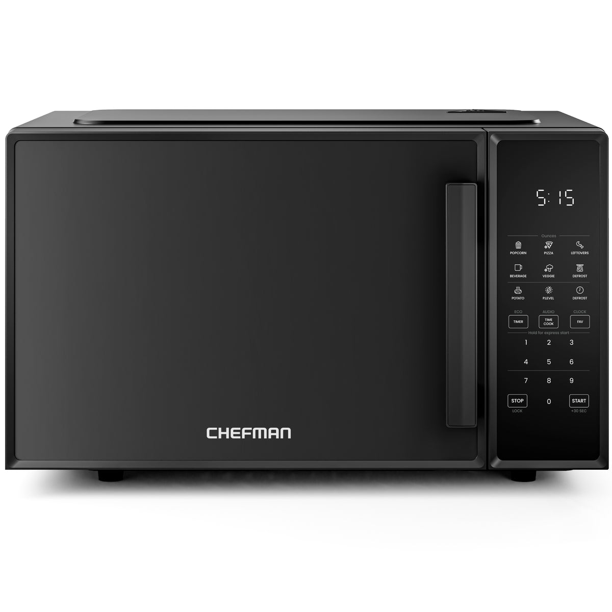 Horno microondas digital de encimera de 0.9 pies cúbicos