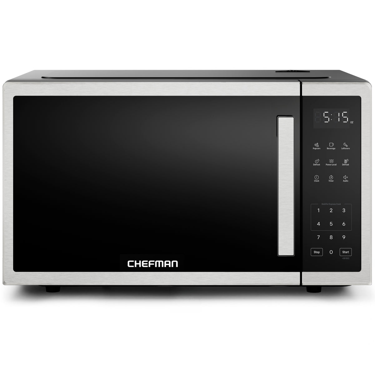 Countertop Digital Stainless Microwave Oven - 1.1 Cu Ft