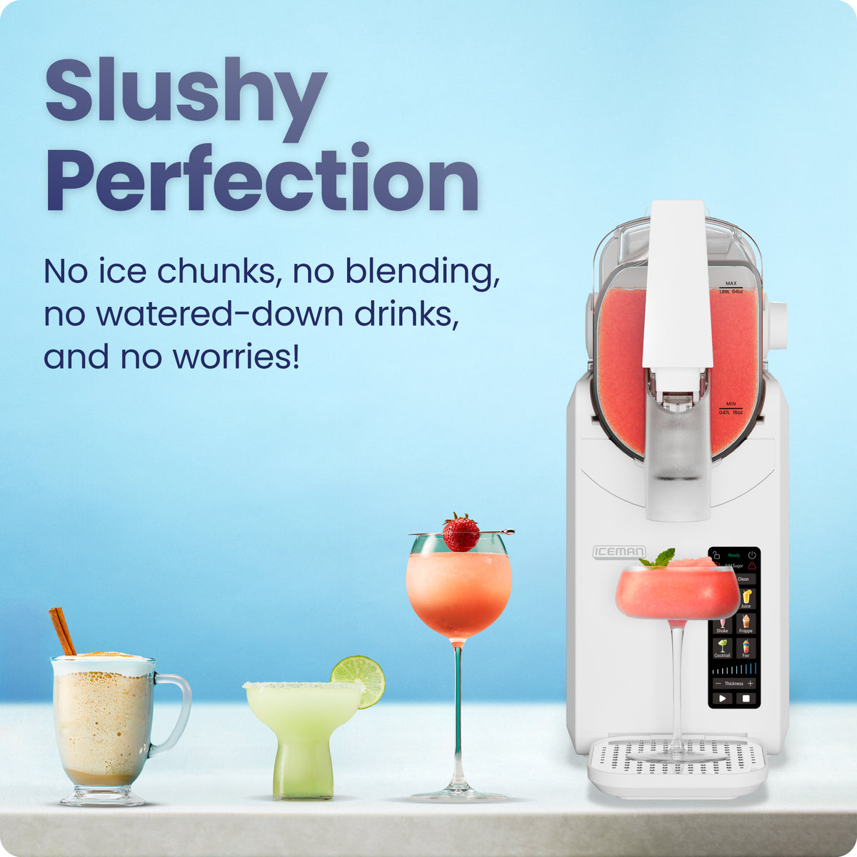 Slush-Ease® MAX Slushy Machine - White