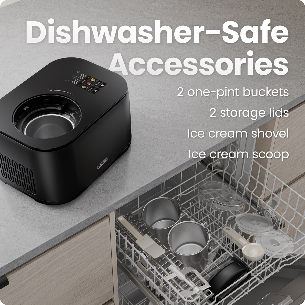 Iceman Trio™ Ice Cream Maker