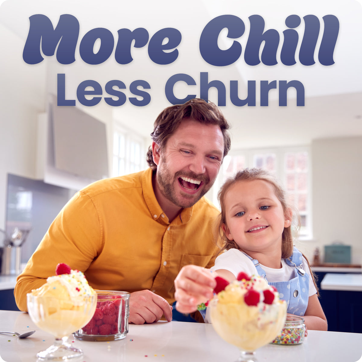 Iceman Trio™ Ice Cream Maker - White
