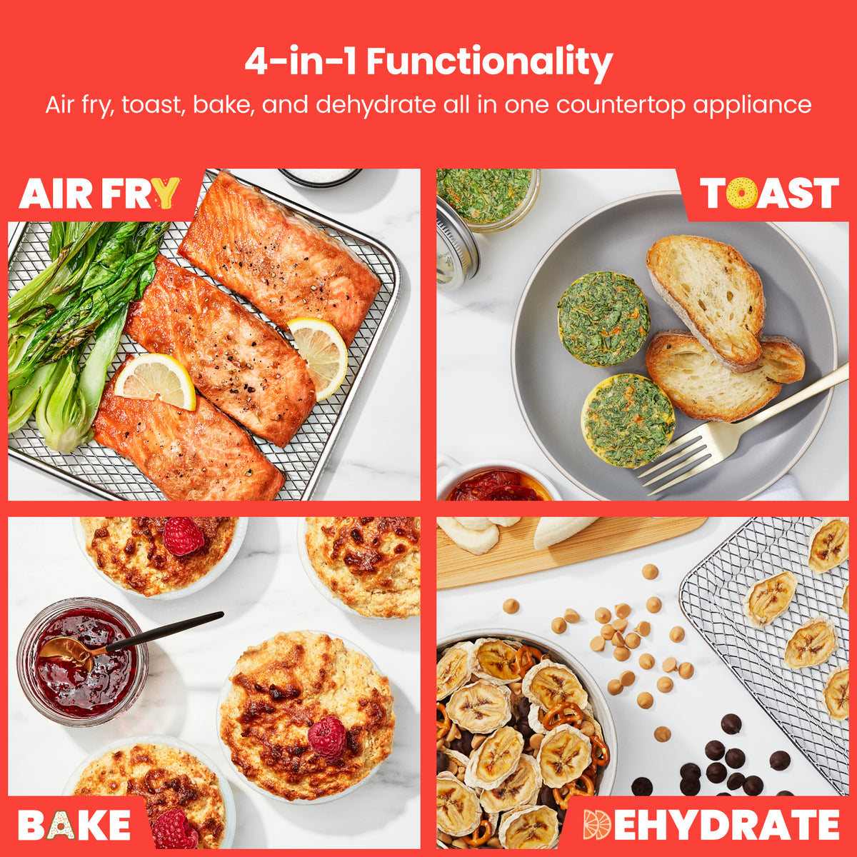 Toast-Air® Touch Air Fryer + Oven (Black)