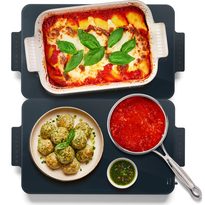Everything Warmer™ Modular Expanding Warming Tray - Two 10” x 16” Trays
