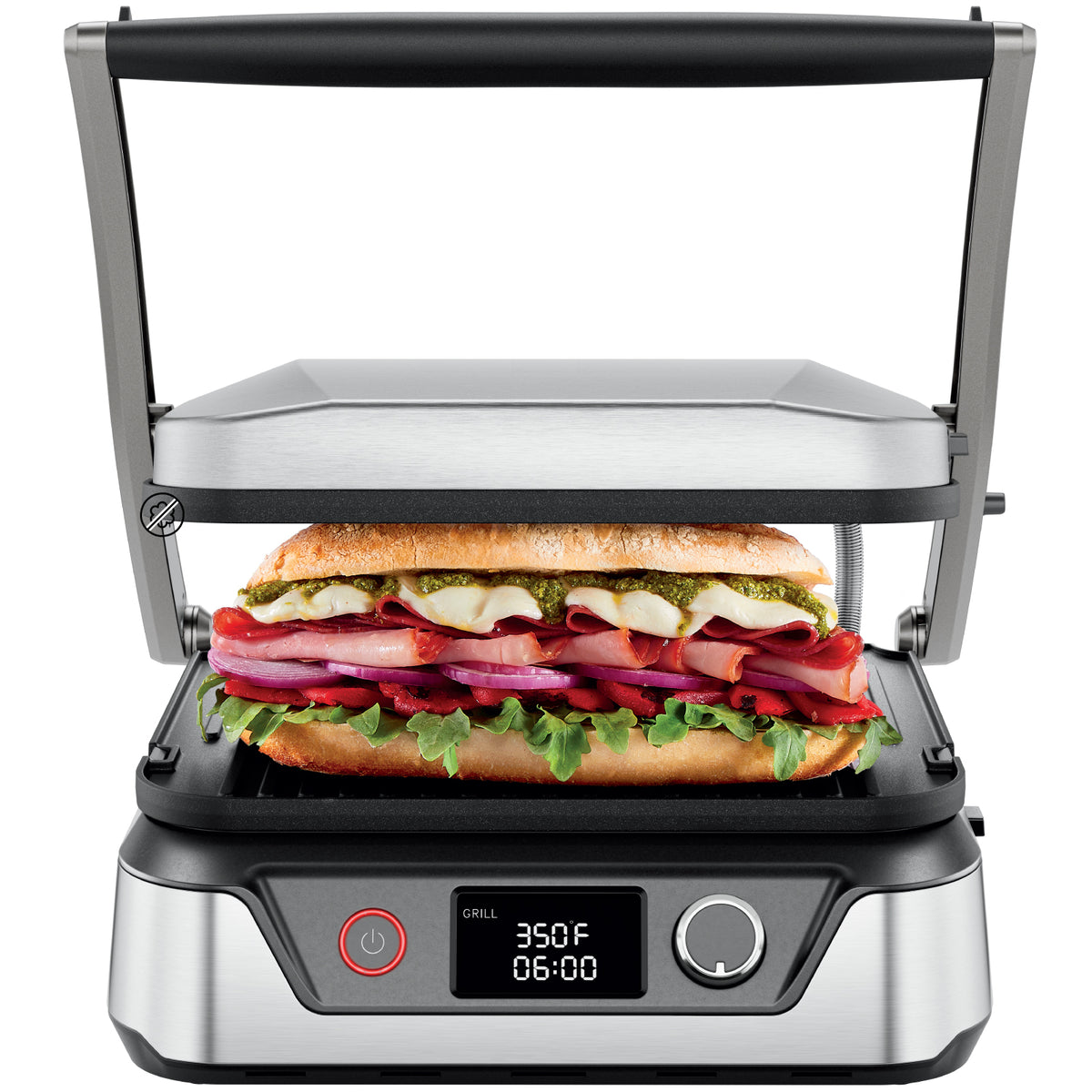5-in-1 Digital Panini Press Grill