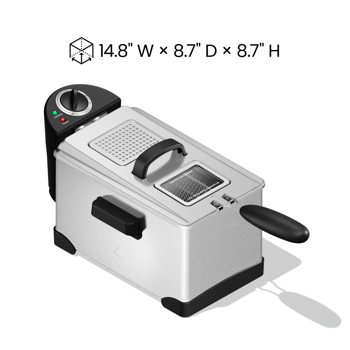 Fry Guy™ Pro 3 Quart Deep Fryer