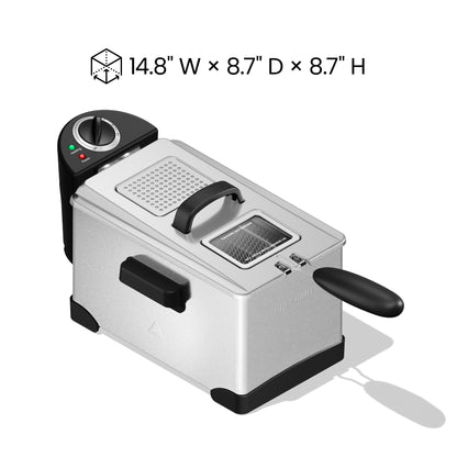 Fry Guy™ Pro 3 Quart Deep Fryer