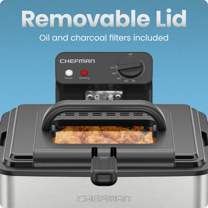Jumbo Fry 4.5-Quart Deep Fryer