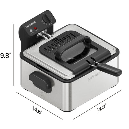 Jumbo Fry 4.5-Quart Deep Fryer