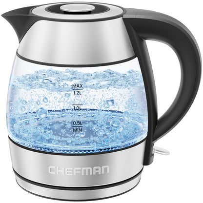 1.2L Electric Tea Kettle with Removable Lid