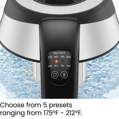 1.8-Liter Cordless Glass Electric Kettle