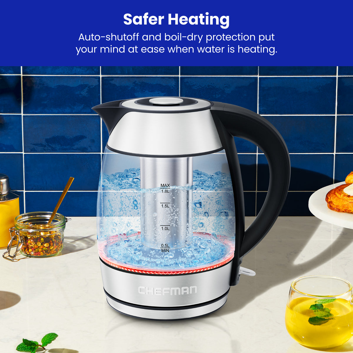 1.8L Keep Warm™ Electric Tea Kettle