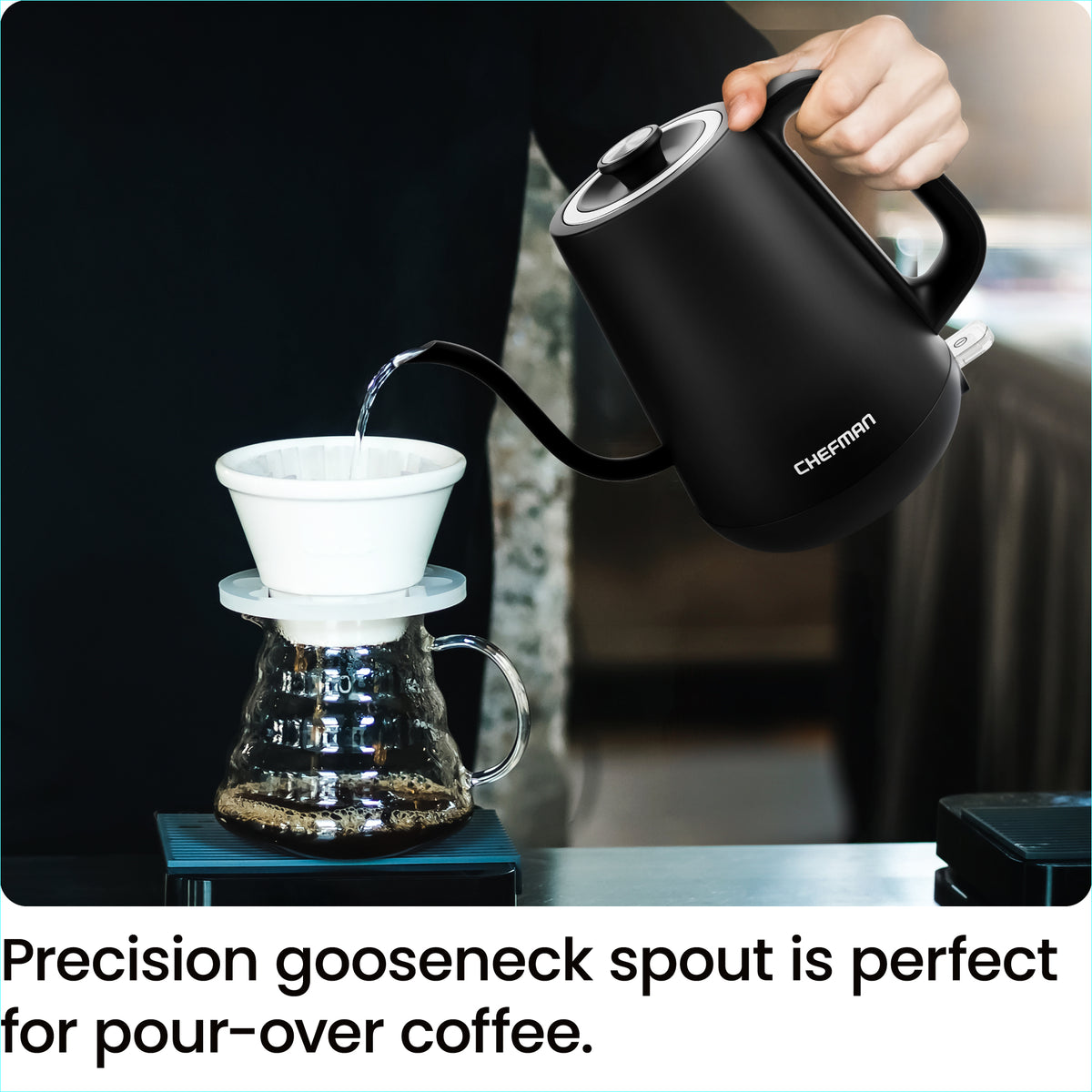 0.8L Electric Gooseneck Kettle