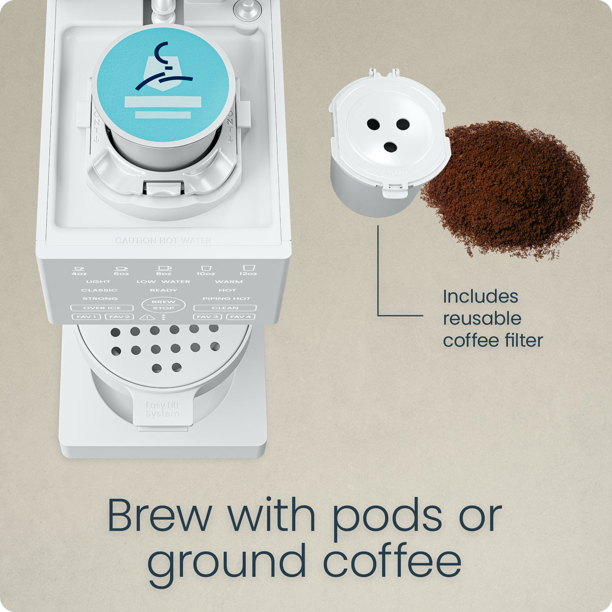 Caffeinator® Single-Serve Coffee Maker