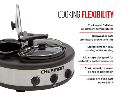 Triple Slow Cooker