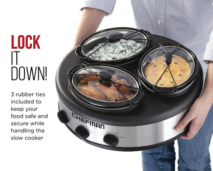 Triple Slow Cooker