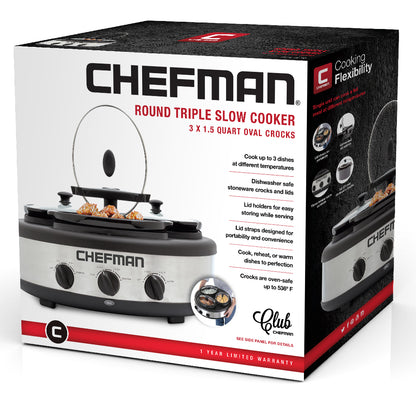 Triple Slow Cooker
