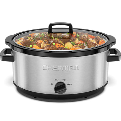 7-Quart Stainless Steel Slow Cooker