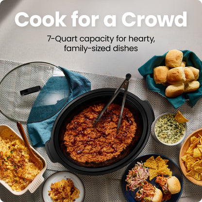 7-Quart Stainless Steel Slow Cooker