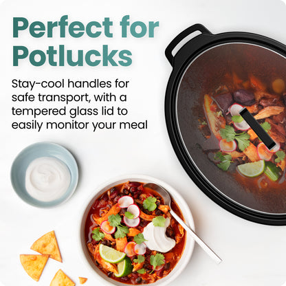 7-Quart Stainless Steel Slow Cooker