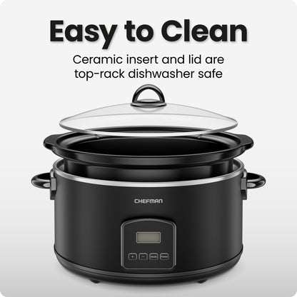 8 Qt. Digital Slow Cooker