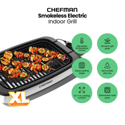 Smokeless Indoor Grill - Stainless Steel