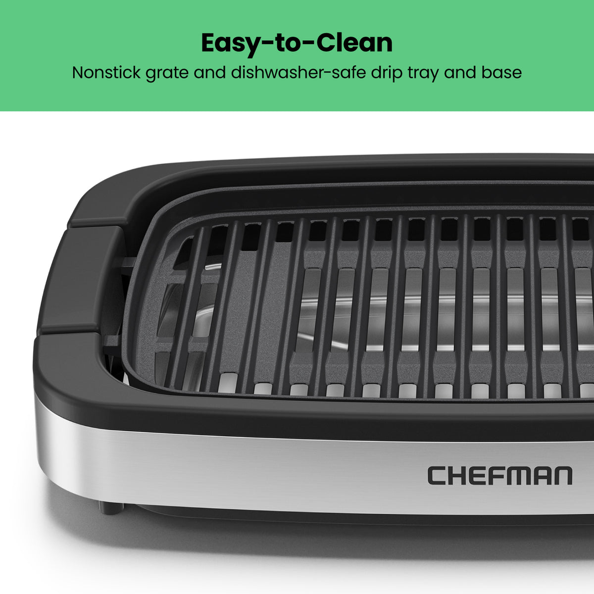 Smokeless Indoor Grill - Stainless Steel