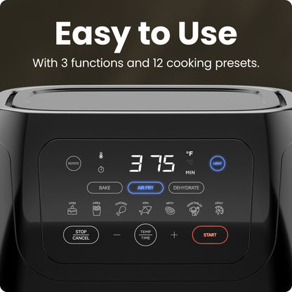 Multifunctional Digital Air Fryer - 10 Quart