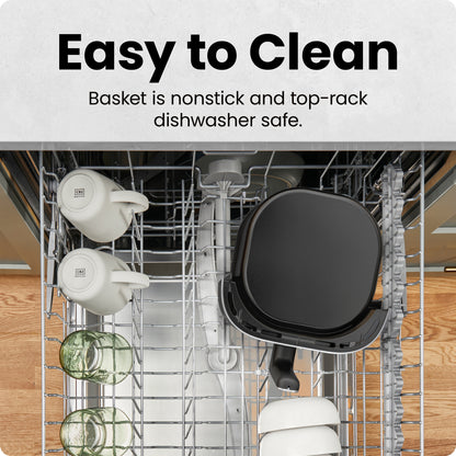 TurboFry® Touch 4-Quart Easy-View Air Fryer