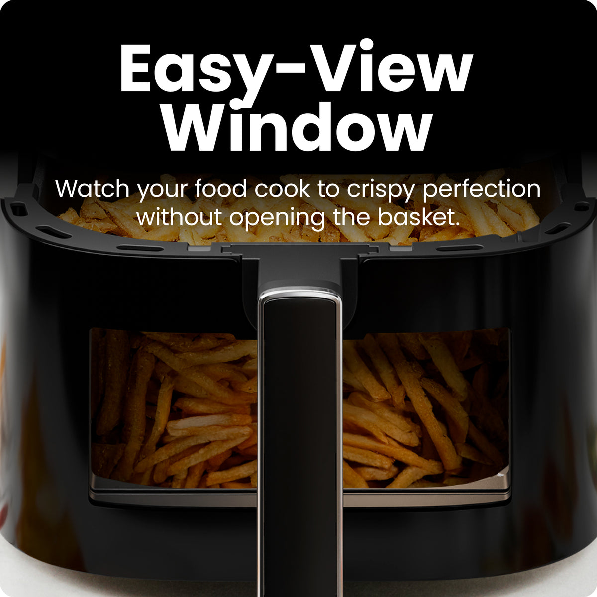 TurboFry® Touch 6-Quart Easy-View Air Fryer