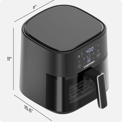 TurboFry® Touch 6-Quart Easy-View Air Fryer