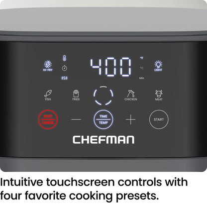 TurboFry® Touch 6 Qt Easy-View Air Fryer