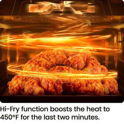 TurboFry® Touch 6 Qt Easy-View Air Fryer