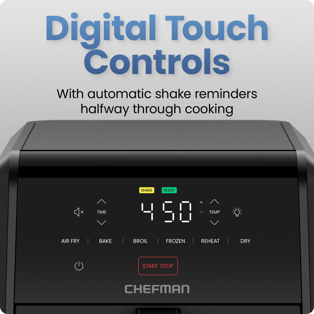 Freidora de aire digital TurboFry® de 7 cuartos