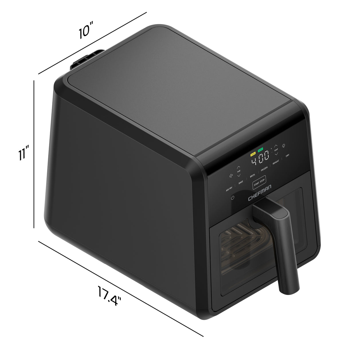 Freidora de aire digital TurboFry® de 7 cuartos