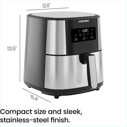 TurboFry® Touch Stainless-Steel Air Fryer