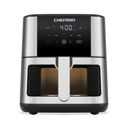Turbofry® Easy View 8 Qt. Stainless Steel Air Fryer