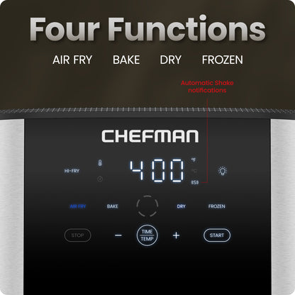 Turbofry® Easy View 8 Qt. Stainless Steel Air Fryer