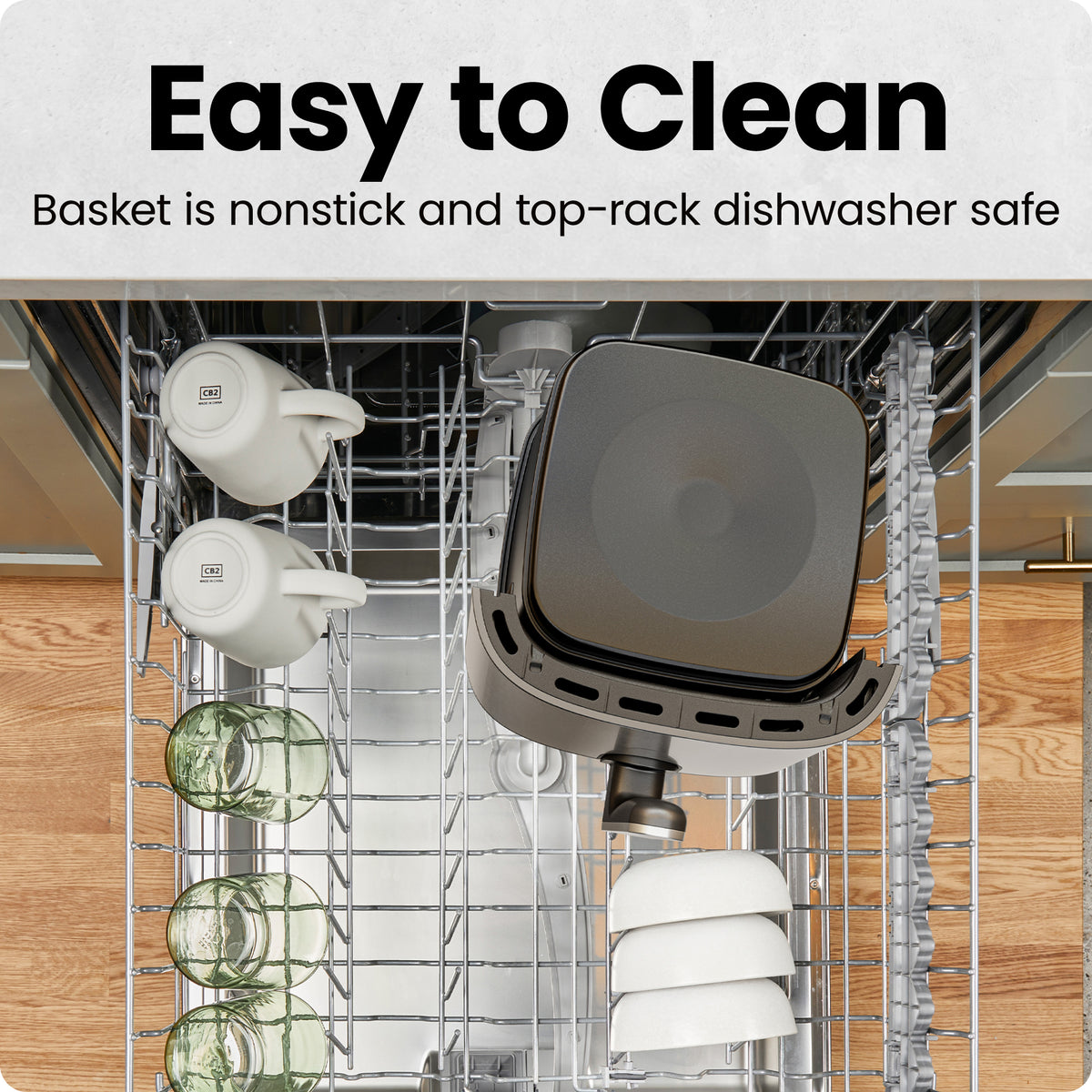 Turbofry® Easy View 8 Qt. Stainless Steel Air Fryer